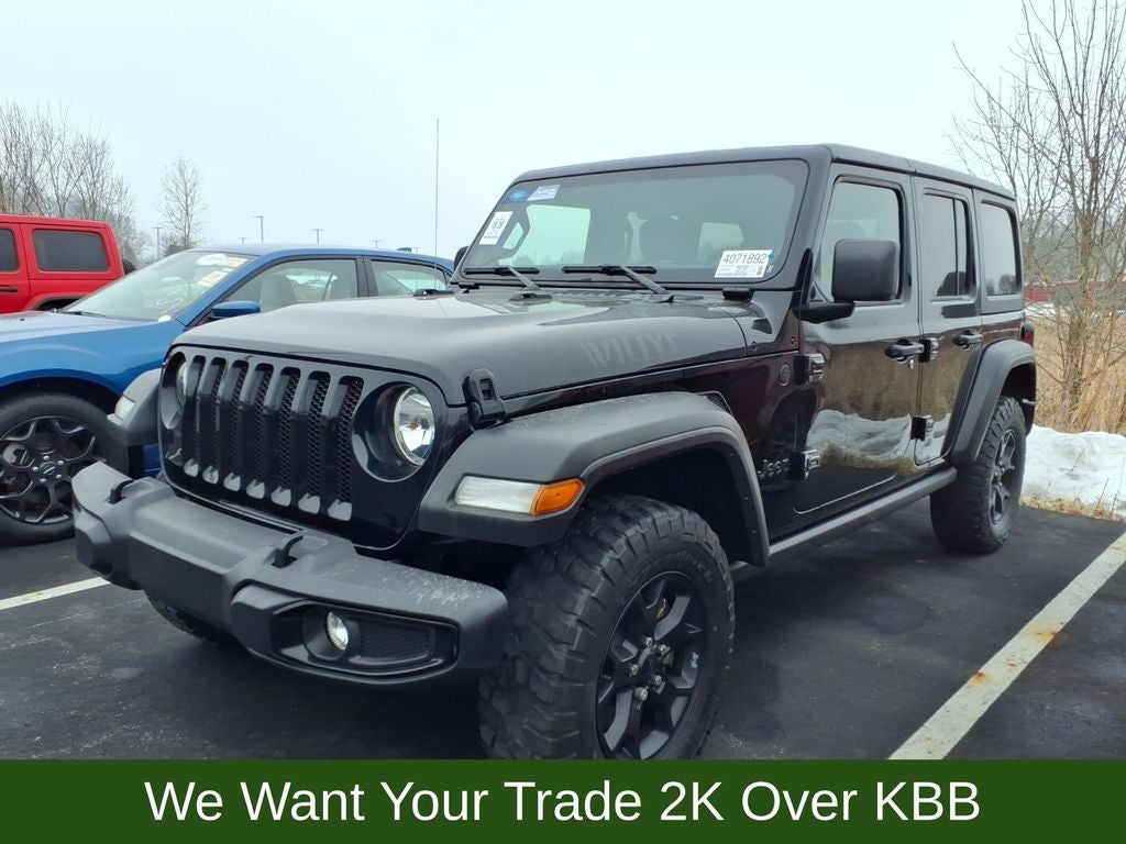2022 Jeep Wrangler Unlimited Willys