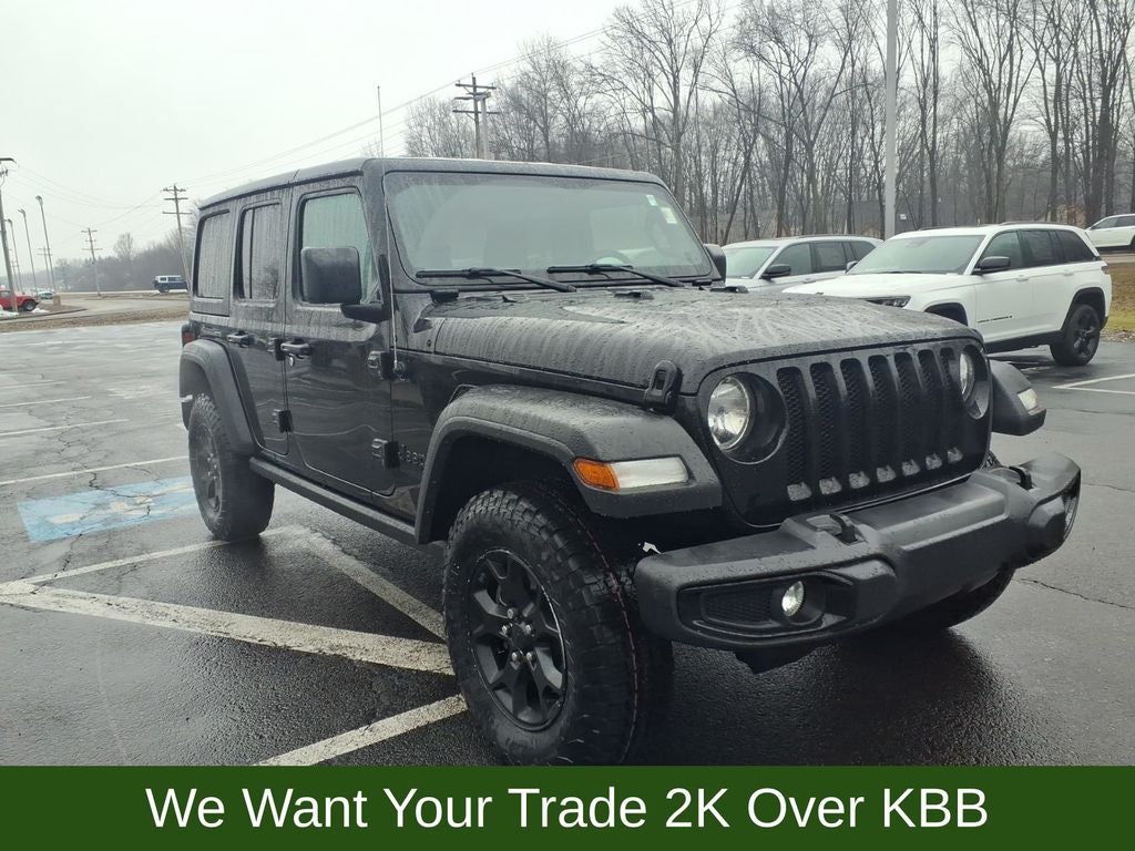 2022 Jeep Wrangler Unlimited Willys