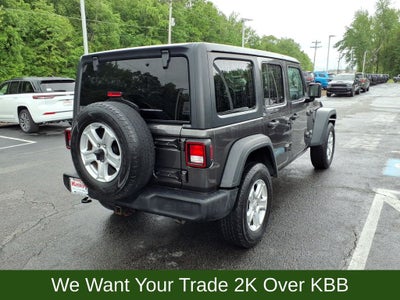 2018 Jeep Wrangler Unlimited Sport S