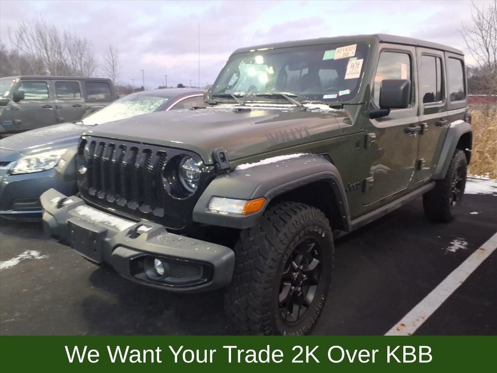 2022 Jeep Wrangler Unlimited Willys