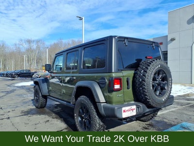 2022 Jeep Wrangler Unlimited Willys