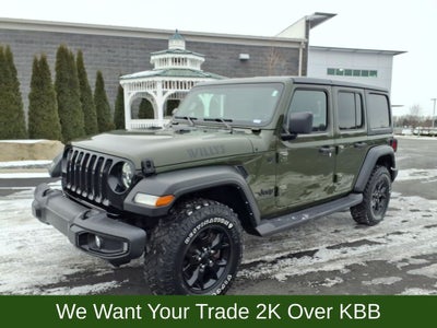 2022 Jeep Wrangler Unlimited Willys
