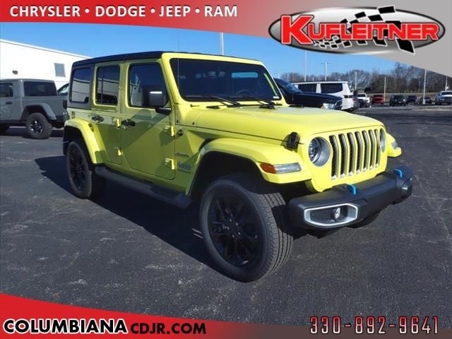 2023 Jeep Wrangler Sahara 4xe Columbiana OH | Akron Canton Youngstown Ohio  1C4JJXP60PW580250