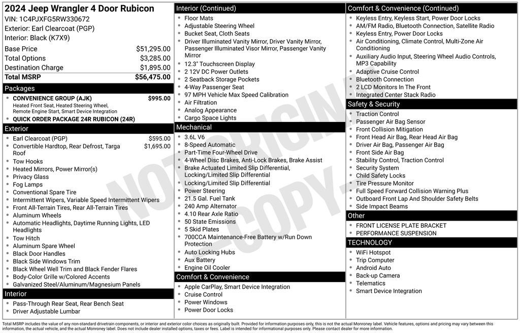 2024 Jeep Wrangler Rubicon