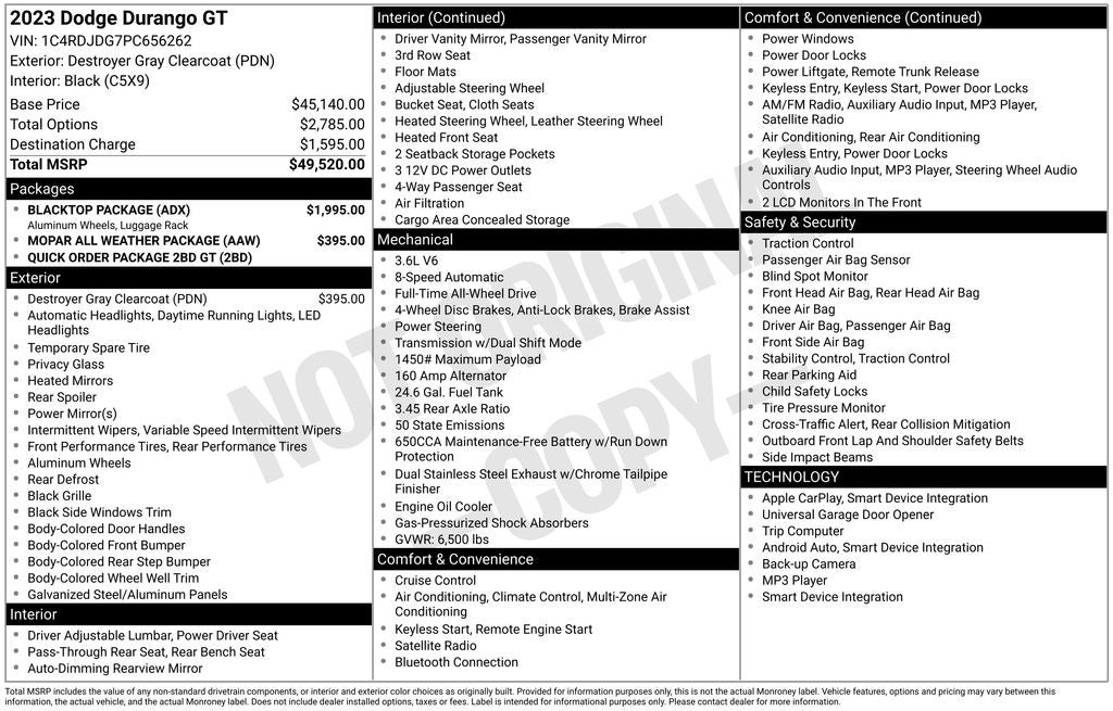2023 Dodge Durango GT