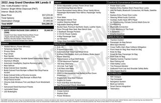 2022 Jeep Grand Cherokee WK Laredo X