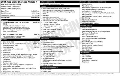 2024 Jeep Grand Cherokee Altitude X