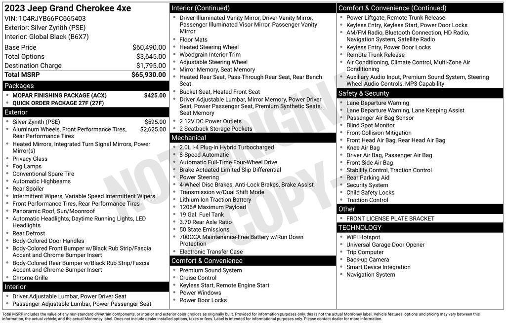 2023 Jeep Grand Cherokee 4xe