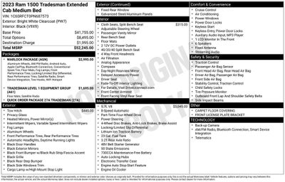 2023 RAM 1500 Tradesman