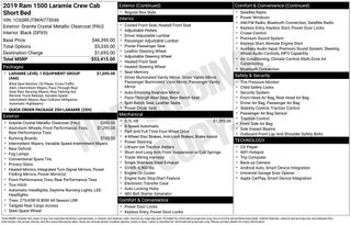 2019 RAM 1500 Laramie