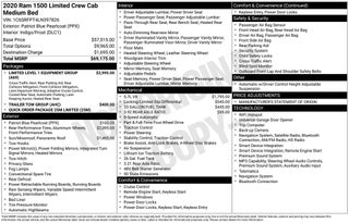 2020 RAM 1500 Limited