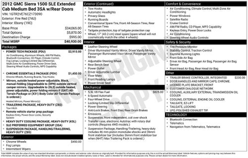 2012 GMC Sierra 1500 SLE