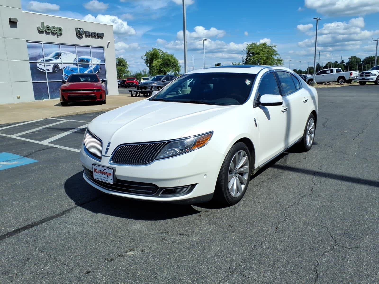 Used 2013 Lincoln MKS Base with VIN 1LNHL9EK2DG616445 for sale in Columbiana, OH
