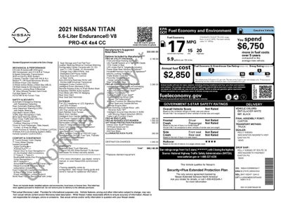 2021 Nissan Titan PRO-4X