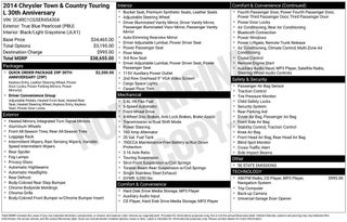 2014 Chrysler Town &amp; Country Touring-L 30th Anniversary