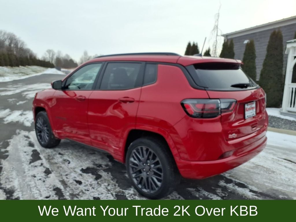 2022 Jeep Compass Limited (Red) Edition