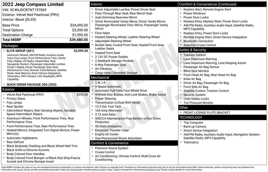2022 Jeep Compass Limited