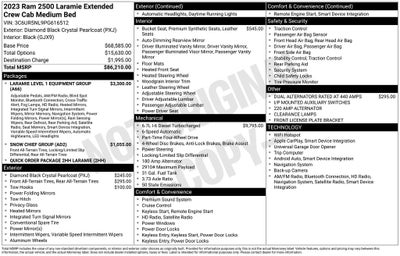 2023 RAM 2500 Laramie