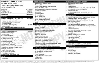 2023 GMC Terrain SLE