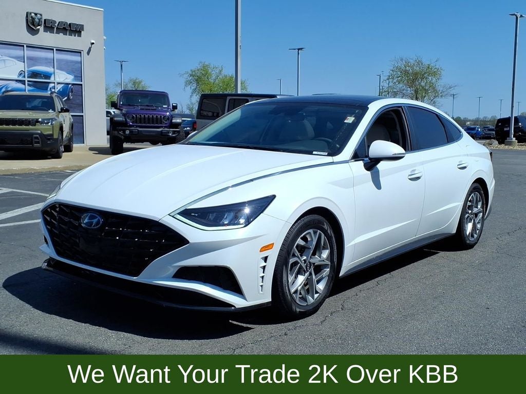 Used 2020 Hyundai Sonata SEL with VIN 5NPEF4JA5LH007780 for sale in Columbiana, OH