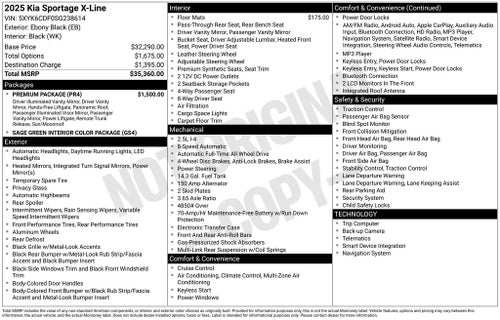 2025 Kia Sportage X-Line
