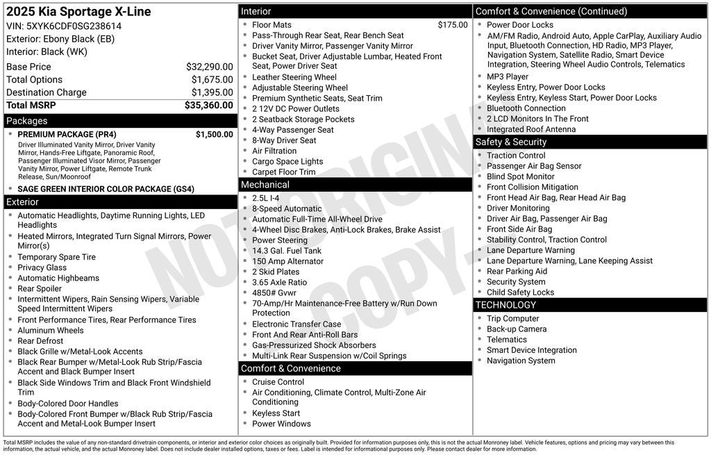 2025 Kia Sportage X-Line