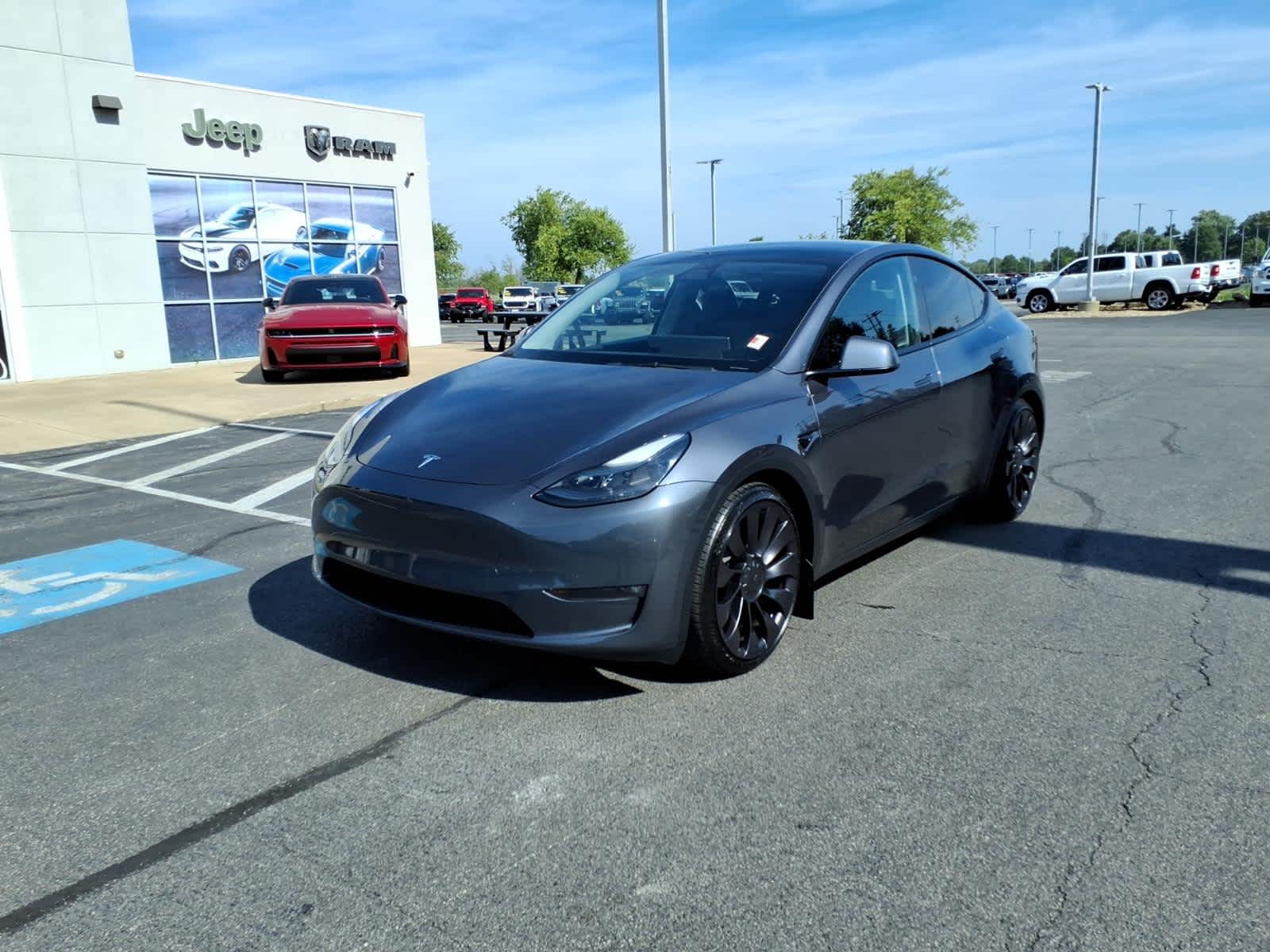 Used 2023 Tesla Model Y Performance with VIN 7SAYGDEF9PF840912 for sale in Columbiana, OH