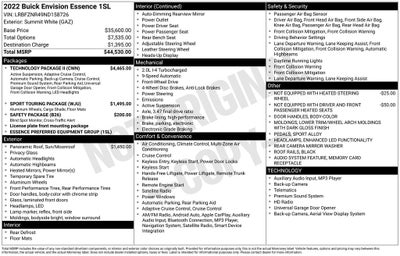 2022 Buick Envision Essence