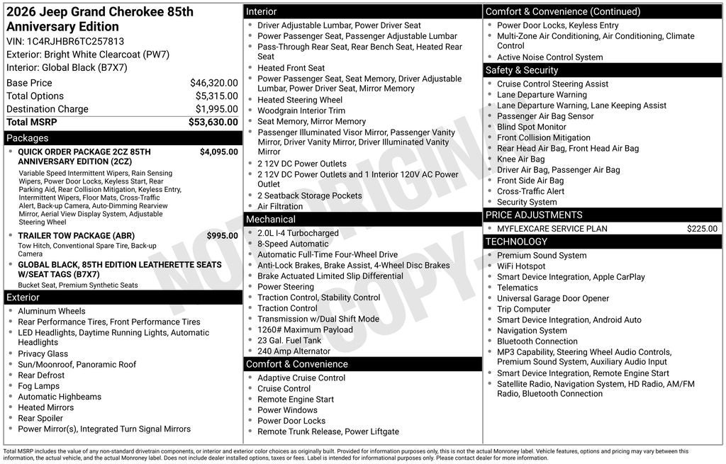 2026 Jeep Grand Cherokee Base