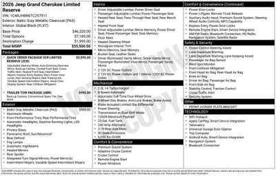 2026 Jeep Grand Cherokee Limited Reserve