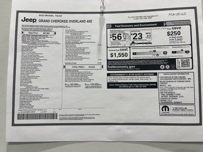 2023 Jeep Grand Cherokee 4xe Overland