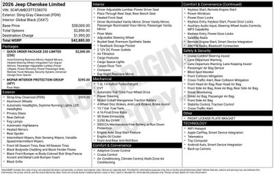 2026 Jeep Cherokee Limited