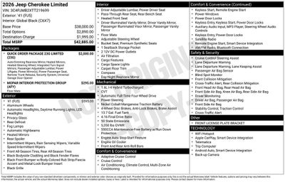 2026 Jeep Cherokee Laredo