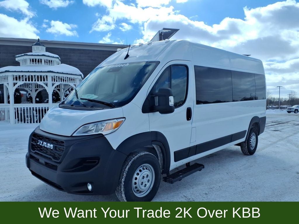 2026 RAM ProMaster 2500 Window Van High Roof 12 Passenger