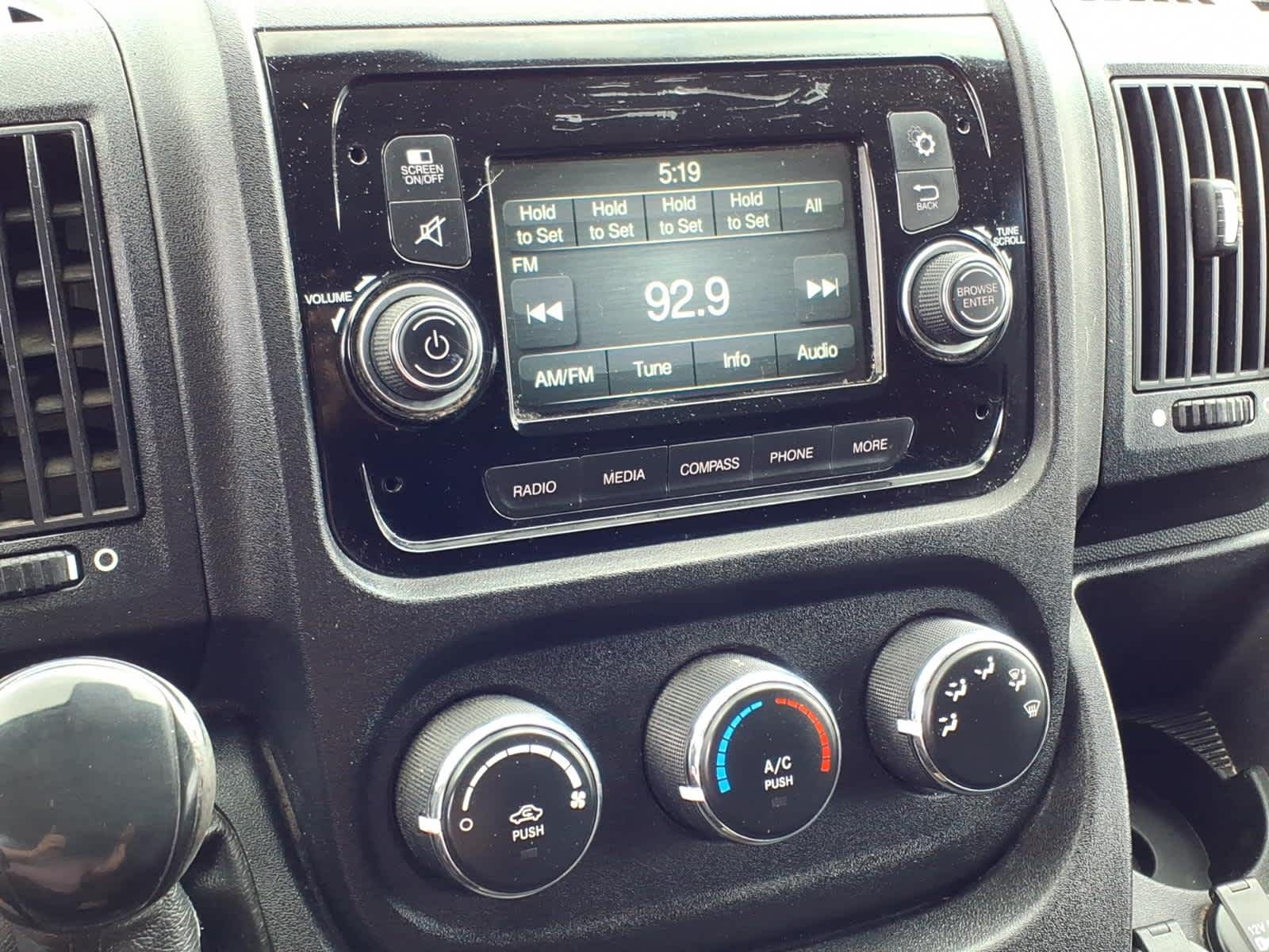 2018 RAM ProMaster Cargo Van Base