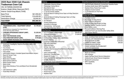 2025 RAM 5500HD Tradesman
